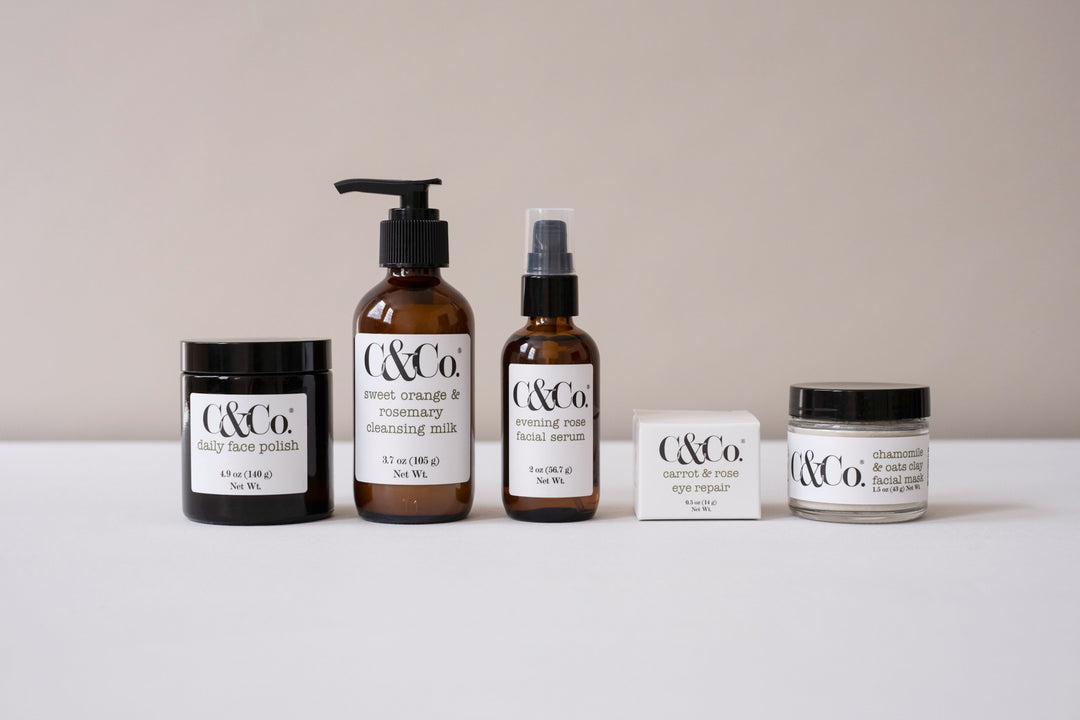 5 products in our Core Routine