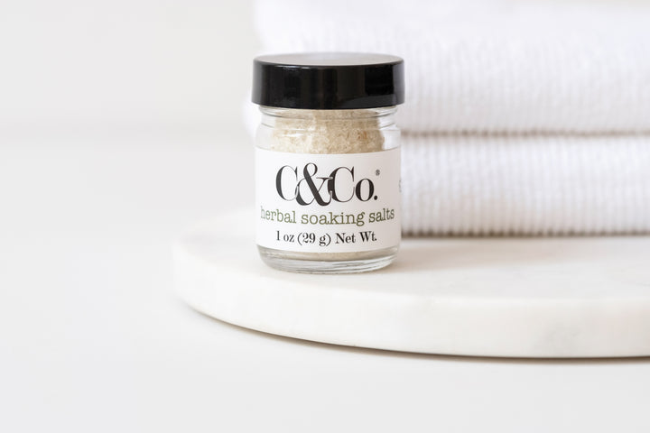 Mini | Herbal Soaking Salts - C & Co.®