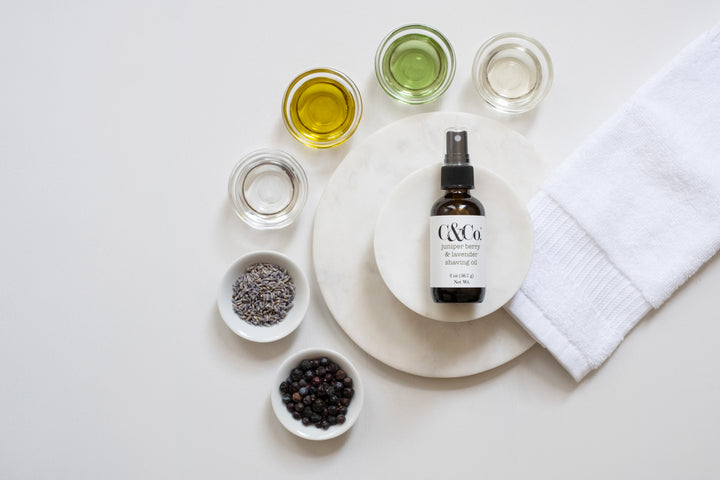 Juniper Berry & Lavender Shaving Oil - C & Co.®