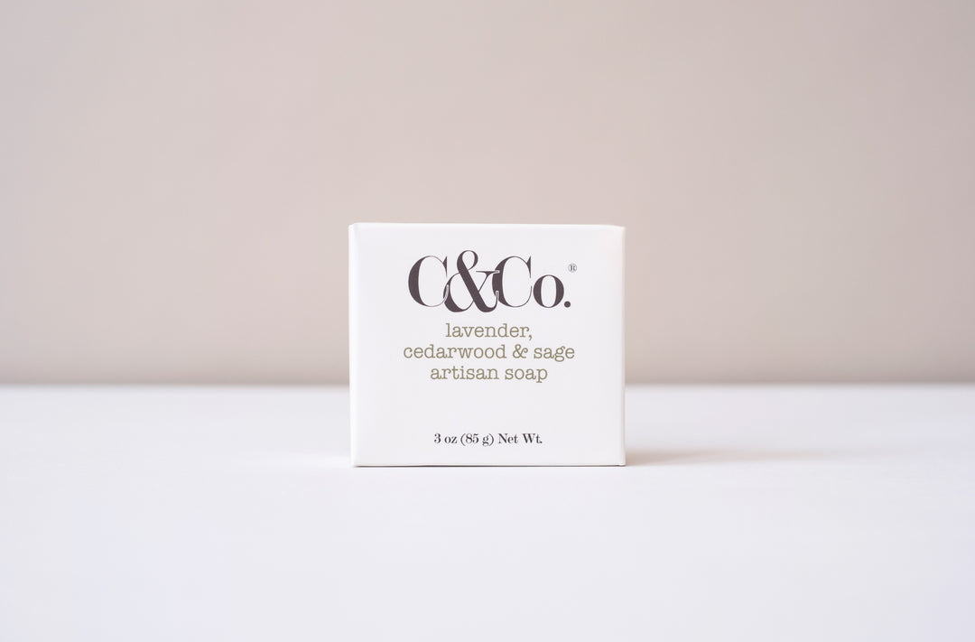 Lavender, Cedarwood & Sage Artisan Soap - C & Co.®