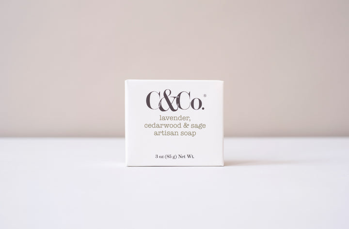 Lavender, Cedarwood & Sage Artisan Soap - C & Co.®