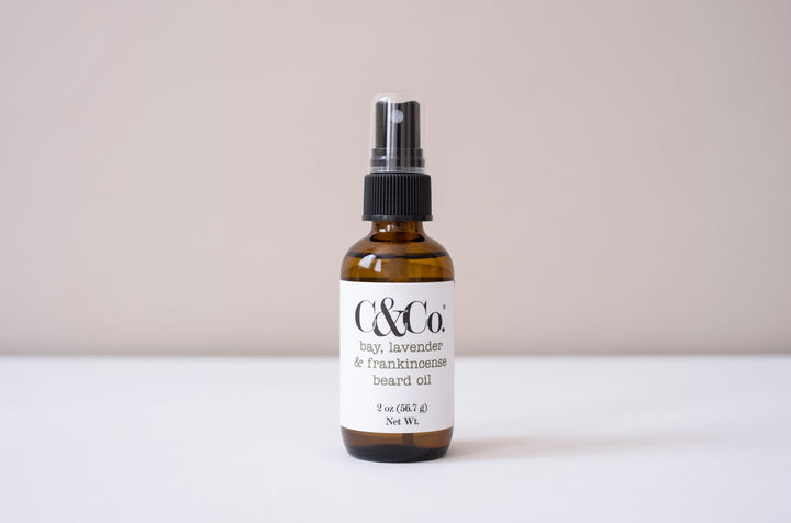 Bay, Lavender & Frankincense Beard Oil - C & Co.®