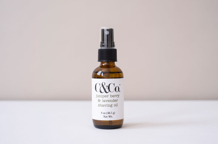 Juniper Berry & Lavender Shaving Oil - C & Co.®