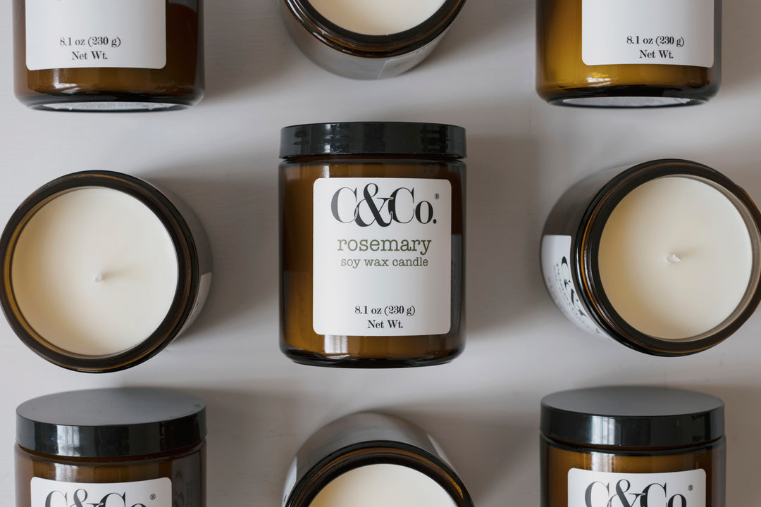 Rosemary Soy Wax Candle - C & Co.®