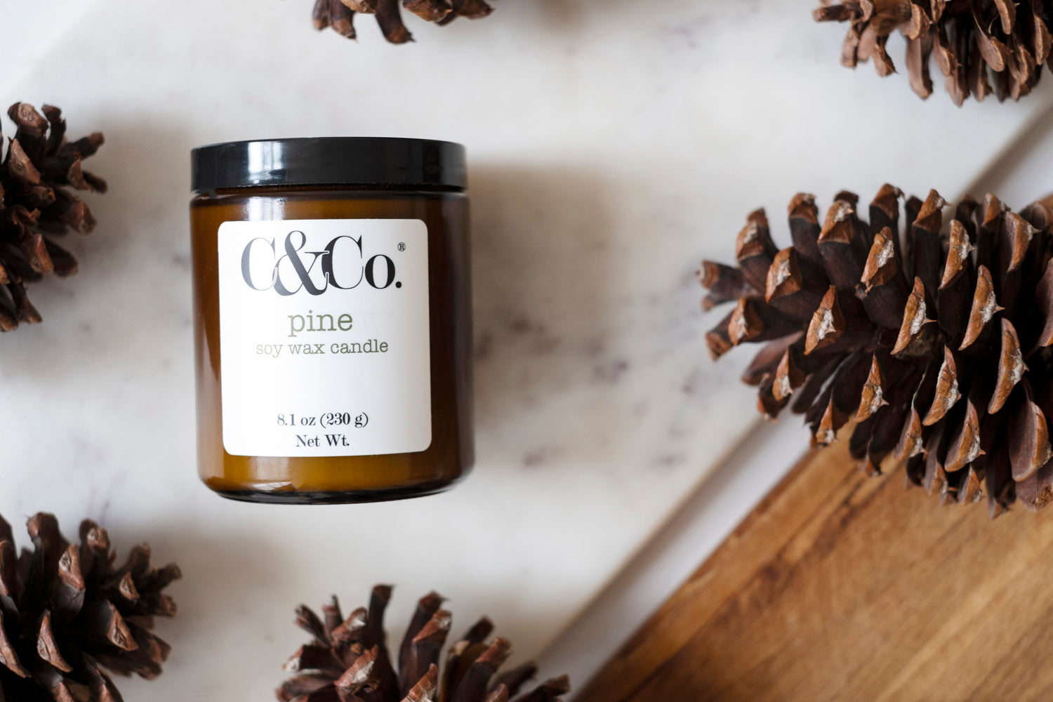 C & Co. Pine Soy Wax Candle