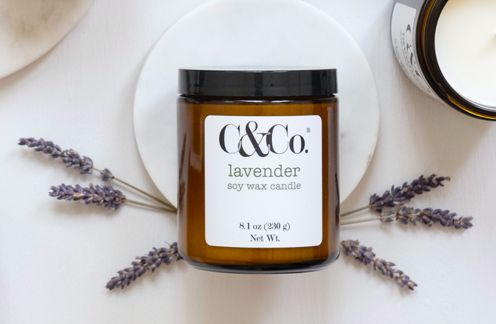 Lavender Soy Wax Candle - C & Co.®