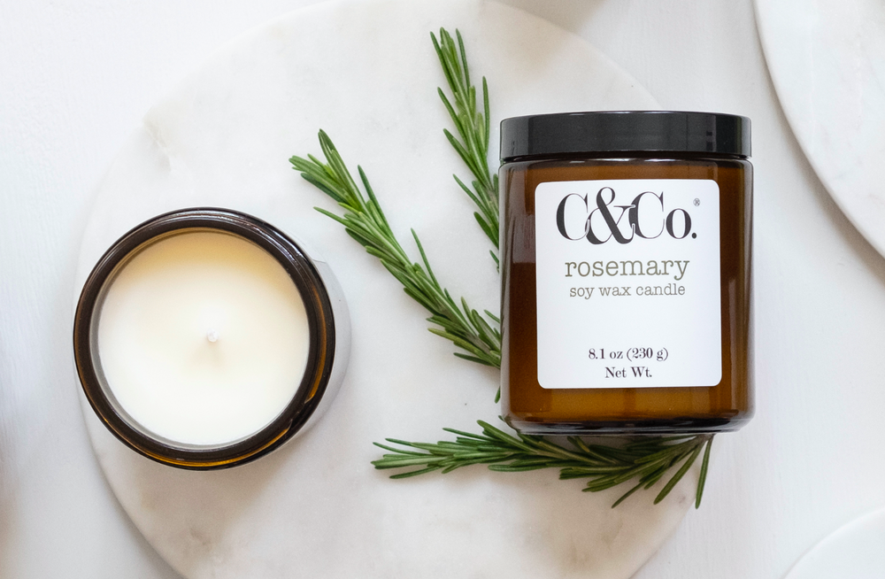 Rosemary Soy Wax Candle - C & Co.®