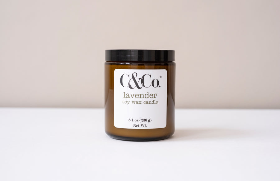 Lavender Soy Wax Candle - C & Co.®